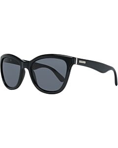 Guess Factory 56 mm Shiny Black Sunglasses