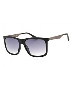 Guess Factory 57 mm Matte Black Sunglasses