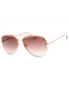 Guess Factory 59 mm Shiny Pink Sunglasses