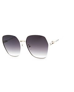 Guess Factory 59 mm White Sunglasses