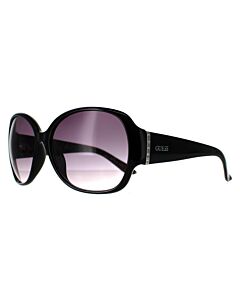 Guess Factory 60 mm Shiny Black Sunglasses