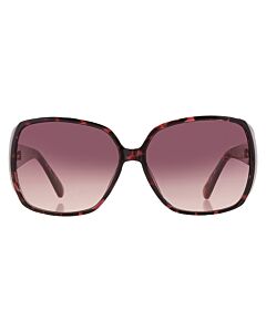 Guess Factory 61 mm Red Havana Sunglasses