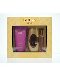 Guess Ladies Gold Gift Set Fragrances 085715329882