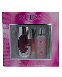 Guess Ladies Pink Gift Set Fragrances 085715329608