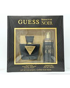 Guess Ladies Seductive Noir Gift Set Fragrances 085715329585