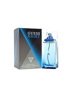 Guess Men's Night EDT Spray 3.4 oz Fragrances 085715321312