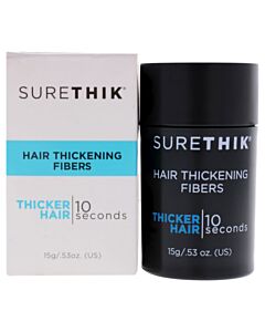Hair Thickening Fibers - Black by SureThik for Men - 0.53 oz Treatment