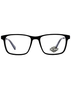 Harley Davidson 48 mm Matte Black Eyeglass Frames