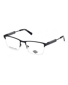 Harley Davidson 54 mm Black Eyeglass Frames