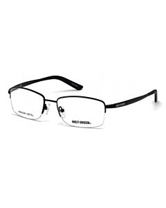 Harley Davidson 55 mm Black Eyeglass Frames