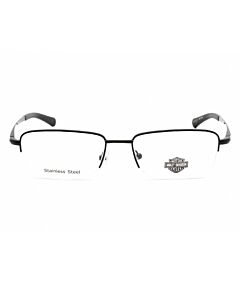 Harley Davidson 55 mm Matte Black Eyeglass Frames