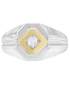 Haus of Brilliance 14K Two-Toned Gold 1/2 ct TDW Diamond Band Ring (H-I, SI2-I1)
