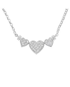 Haus-of-Brilliance-Heart-Shape-Statement-Necklace-017130NWDM-Ladies-Necklaces