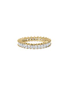 Haus of Brilliance 14K Yellow Gold 3.0 Cttw Shared Prong-Set Princess-cut Diamond Eternity Band Ring (H-I Color, SI1-SI2 Clarity)