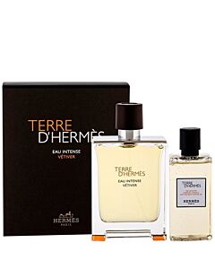Hermes Men's Terre D'Hermes Eau Intense Vetiver Gift Set Fragrances 3346130010685
