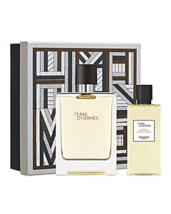 Hermes Men's Terre D'Hermes Gift Set Fragrances 3346130417156