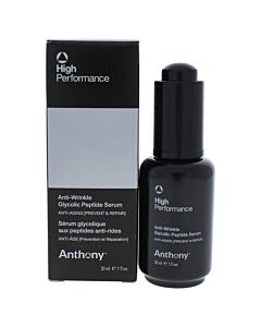 High Performance Anti-Wrinkle Glycolic Peptide Serum by Anthony for Men - 1 oz Serum