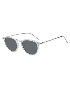 Hugo Boss 50 mm Crystal Silver Sunglasses
