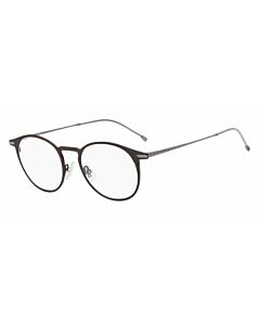 Hugo Boss 50 mm Matte Brown Eyeglass Frames