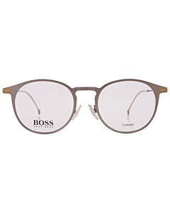 Hugo Boss 50 mm Matte Ruthenium Eyeglass Frames