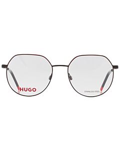 Hugo Boss 53 mm Matte Black/Red Eyeglass Frames