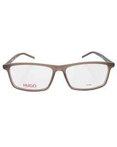 Hugo Boss 55 mm Matte Brown Eyeglass Frames
