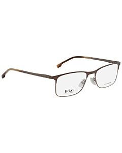 Hugo Boss 56 mm Matte Brown Dark Rust Eyeglass Frames