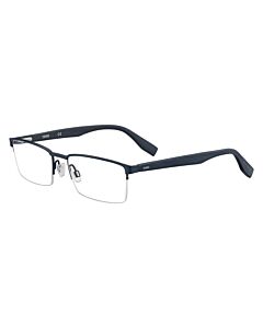 Hugo Boss 57 mm Blue Wood Eyeglass Frames