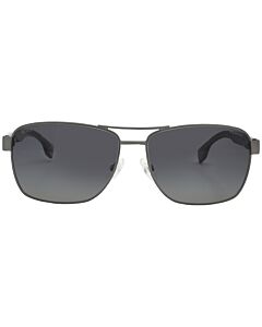 Hugo Boss 60 mm Matte Dark Ruthenium Sunglasses