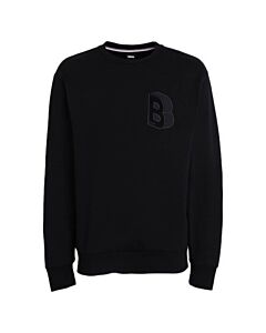 Hugo Boss Black Stadler 104 Logo Embroidered Regular-Fit Sweatshirt