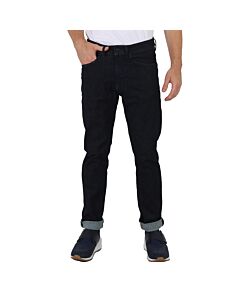 Hugo Boss Dark Blue Tapered-Fit Denim Jeans, Waist Size W32-L32