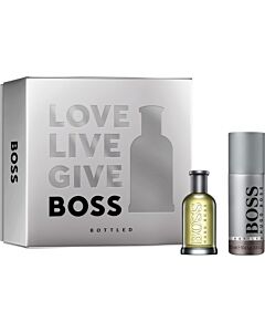 Hugo Boss Men's Boss Bottled Gift Set Fragrances 3616304099373