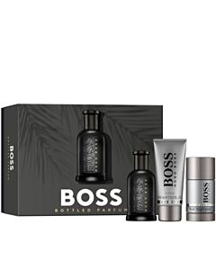 Hugo Boss Men's Boss Bottled Parfum Gift Set Fragrances 3616303467357