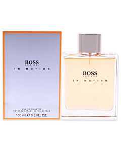 Hugo Boss Men's Boss In Motion EDT Spray 3.3 oz/ 100 ml Fragrances 3616301623311