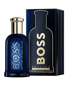 Hugo Boss Men's Bottled Triumph Elixir Intense Parfum 3.3 oz Fragrances 3616305160584