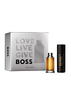 Hugo Boss Men's The Scent Gift Set Fragrances 3616303428570
