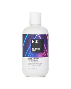 IGK Blonde Pop Purple Toning Conditioner 8 oz Hair Care 810021403243