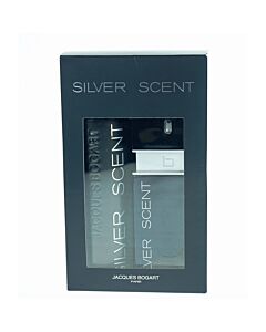 Jacques Bogart Men's Silver Scent Gift Set Fragrances 3355991005174