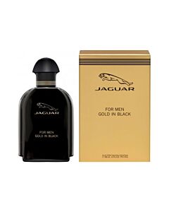 Jaguar Men's Gold In Black EDT Spray 3.4 oz Fragrances 7640171190792