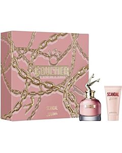 Jean Paul Gaultier Ladies Scandal 2.7 oz Gift Set Fragrances 8435415082600