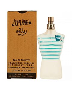 Jean Paul Gaultier Men's Le Beau Male EDT Spray 4.2 oz (Tester) Fragrances 3423474776863