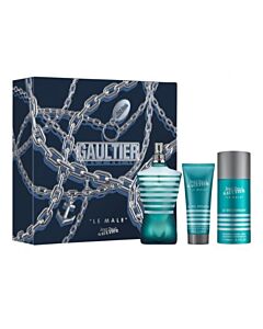Jean Paul Gaultier Men's Le Male Gift Set Fragrances 8435415082525