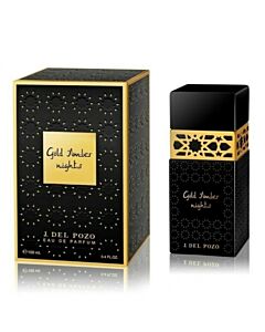 Jesus Del Pozo Men's Gold Amber Nights EDP 3.4 oz Fragrances 8431754007564