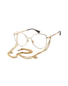 Jimmy Choo 52 mm Rose Gold Eyeglass Frames