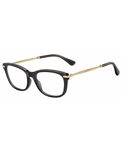 Jimmy Choo 53 mm Grey/Gold Eyeglass Frames