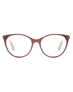 Jimmy Choo 53 mm Pearlized Nude Eyeglass Frames