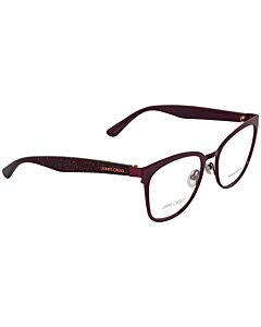 Jimmy Choo 53 mm Purple Eyeglass Frames