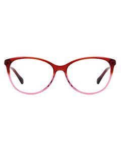 Jimmy Choo 54 mm Burgundy Cherry Eyeglass Frames