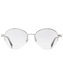 Jimmy Choo 54 mm Silver Black Eyeglass Frames