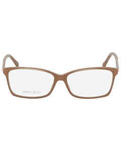 Jimmy Choo 55 mm Beige Brown Eyeglass Frames